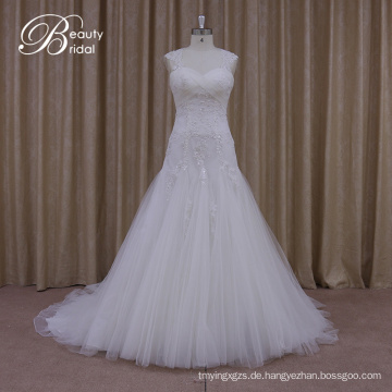 Factory Direct Fashion Lace Hochzeitskleid mit Jacke